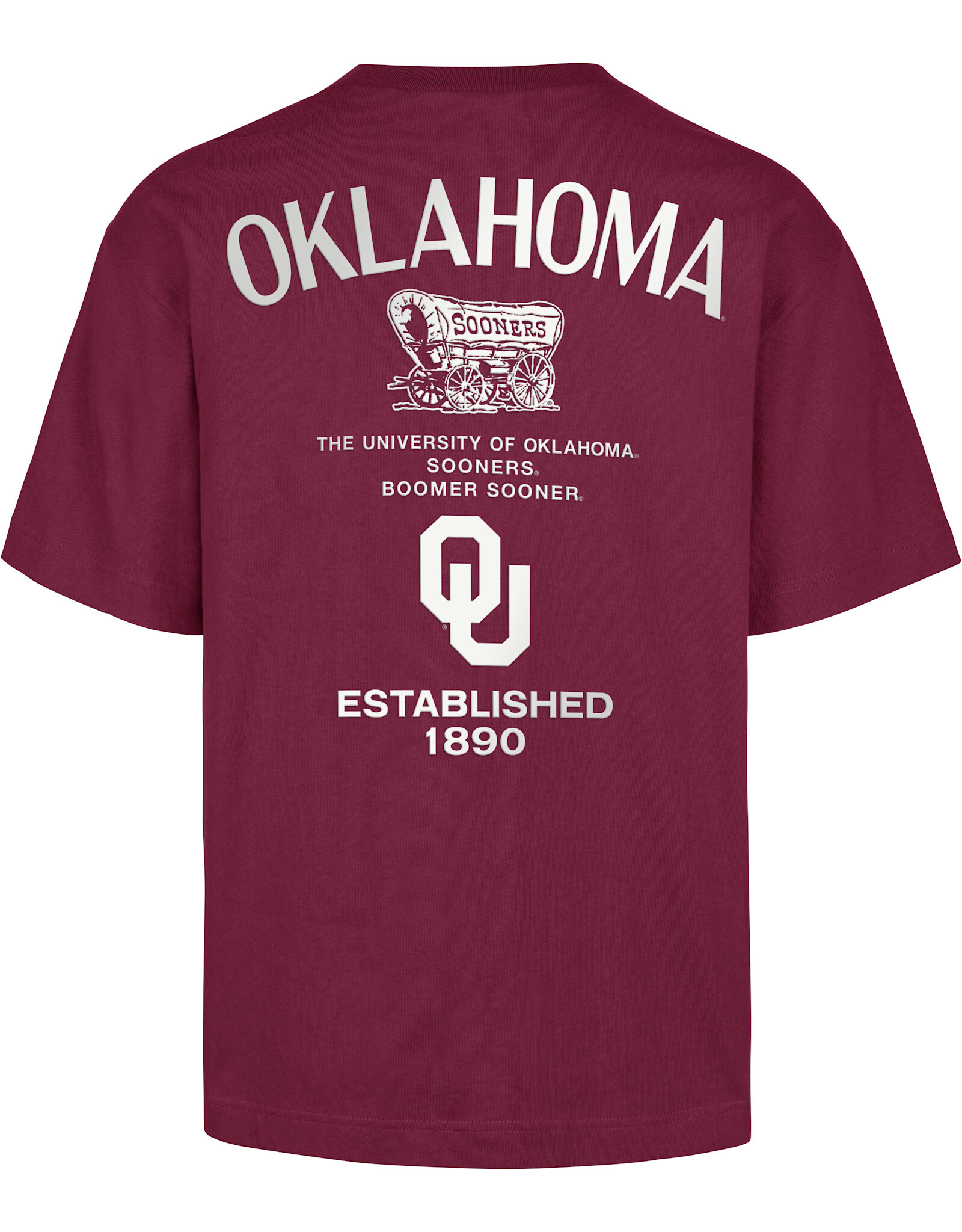 '47 Brand Men's '47 Brand Oklahoma Sooners Crimson Constantine Foundation Tee
