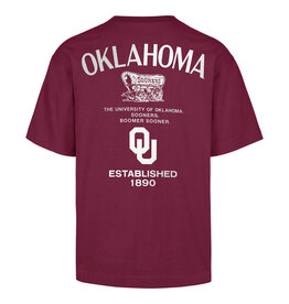 '47 Brand Men's '47 Brand Oklahoma Sooners Crimson Constantine Foundation Tee