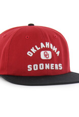 '47 Brand Oklahoma Sooners Cayenne Arch Felt 47 Captain Hat