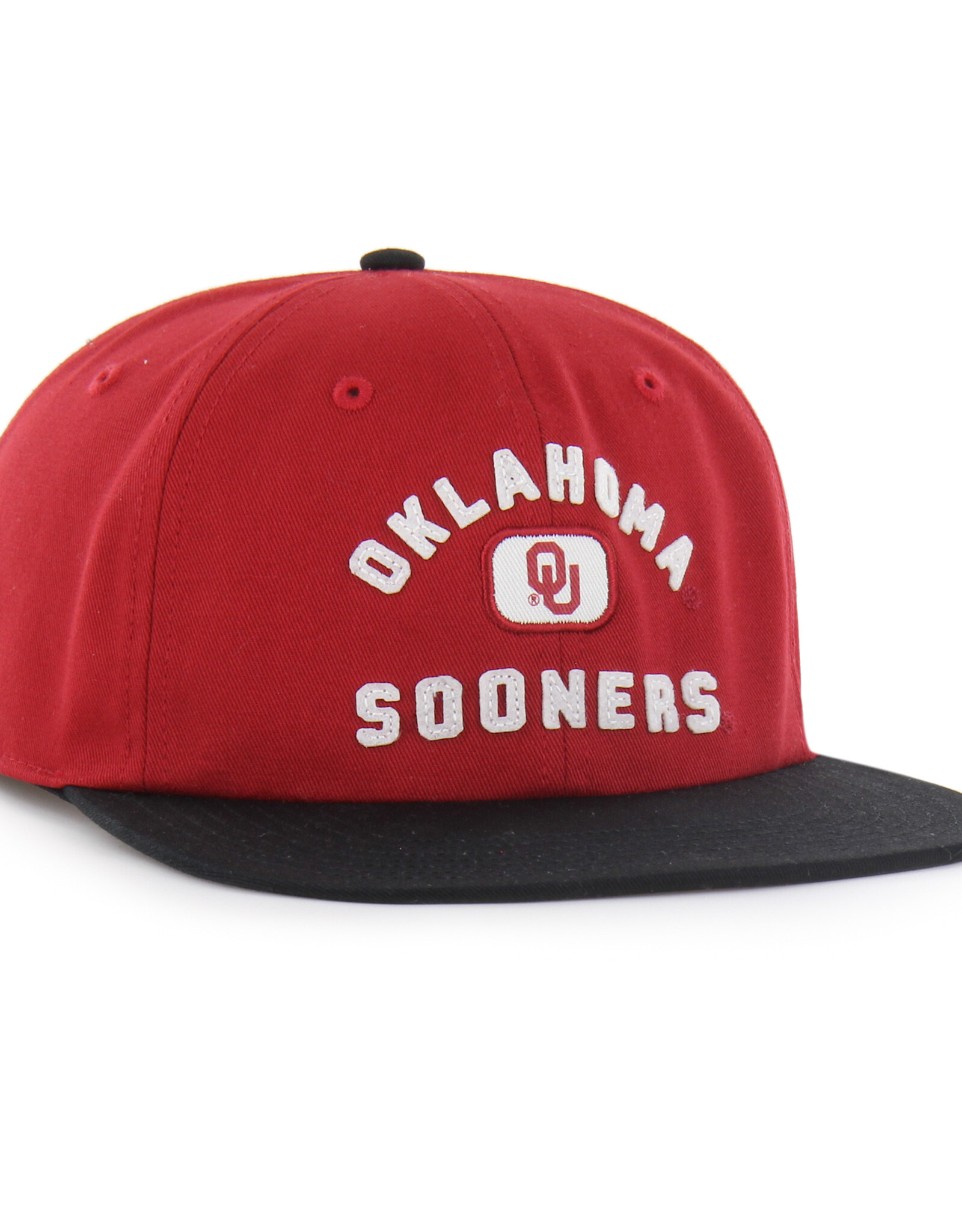 '47 Brand Oklahoma Sooners Cayenne Arch Felt 47 Captain Hat