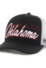 '47 Brand Oklahoma Sooners Black brrr Condor Mesh Hitch Hat
