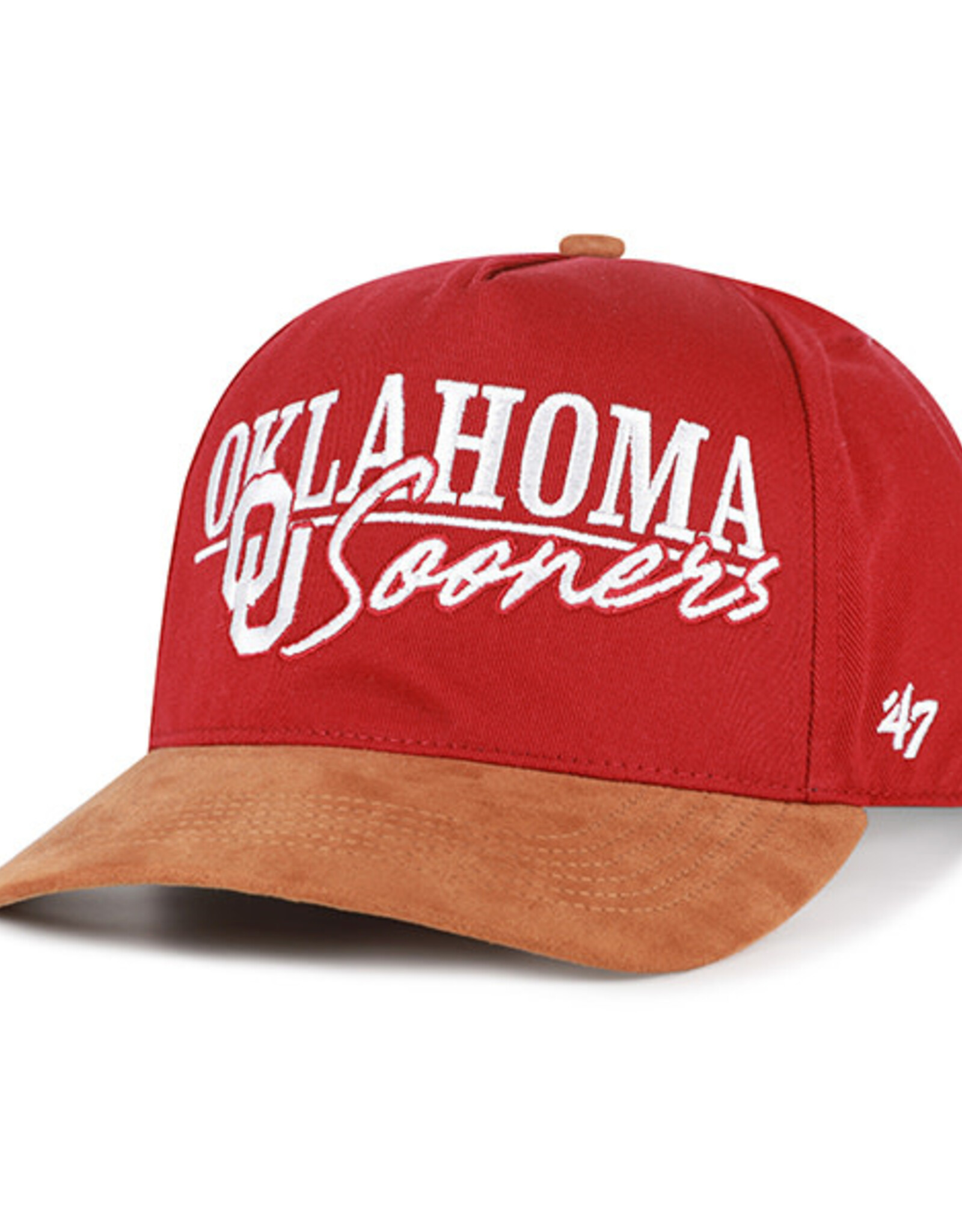 '47 Brand Oklahoma Sooners Cayenne Scribe Line 47 Hitch Hat