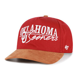 '47 Brand Oklahoma Sooners Cayenne Scribe Line 47 Hitch Hat