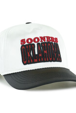 '47 Brand Women's Oklahoma Sooners White Trendy Block Hitch Hat