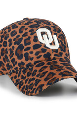 '47 Brand '47 Brand Women's Oklahoma Sooners Wheat Leopard Corduroy Clean Up Cap