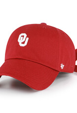 '47 Brand Women's 47 Brand Oklahoma Sooners Cayenne Bow Back Clean Up Hat