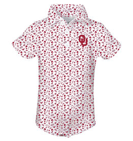 Garb Tom OU All Over Print Polo Toddler