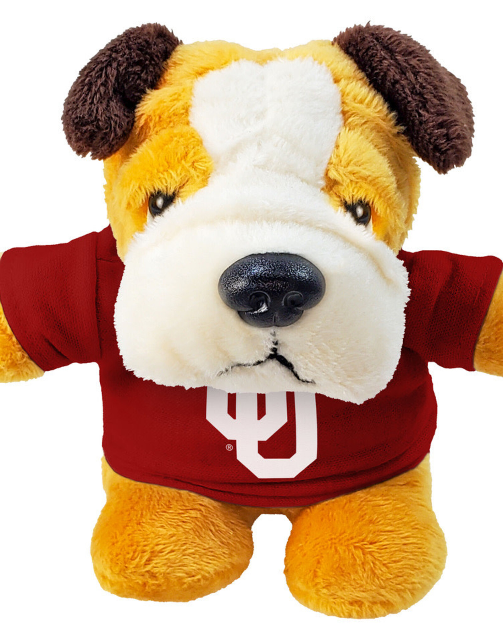 Mascot Factory 5" Stubby Bulldog with OU T-shirt
