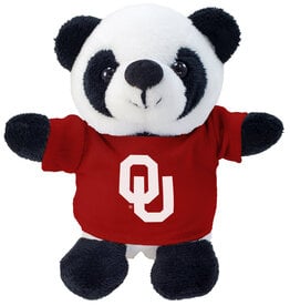 Mascot Factory 5" Stubby Panda with OU T-shirt
