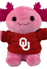 Mascot Factory 5" Stubby Axolotl with OU T-shirt