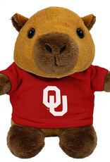 Mascot Factory 5" Stubby Capybara with OU T-shirt