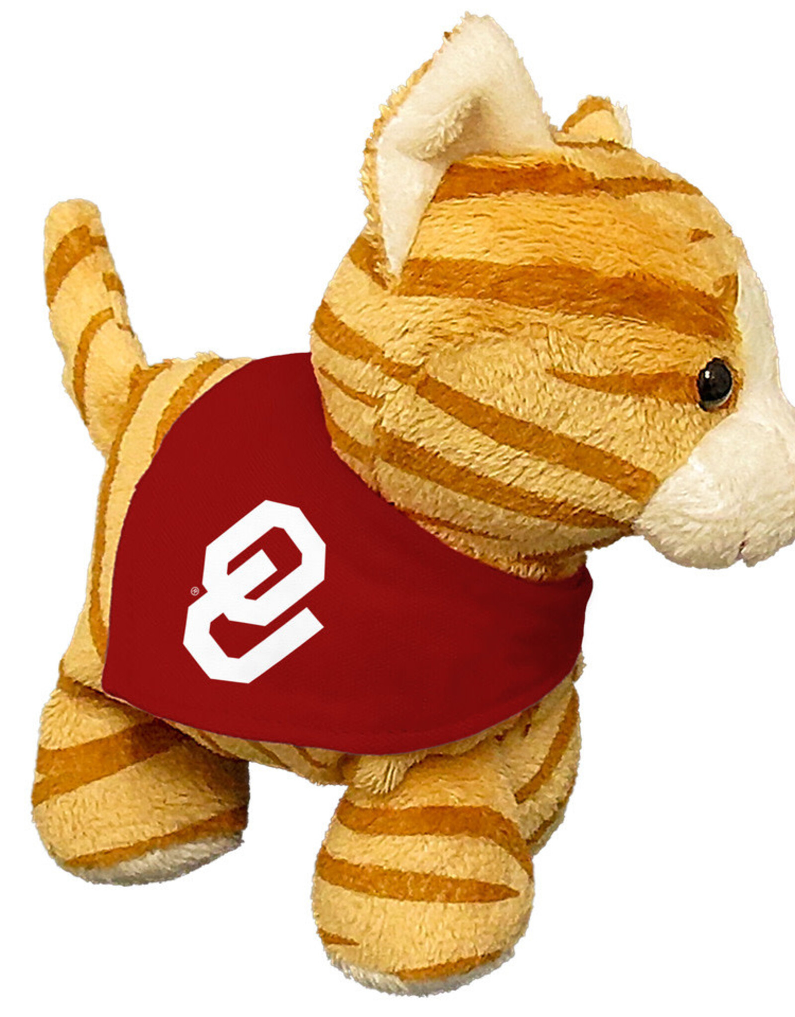 Mascot Factory Tabby Short Stack with OU Bandana