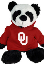 Mascot Factory Panda Cuddle Buddy with OU Hoodie