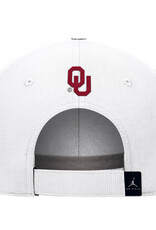 Jordan Youth Jordan White Sooners Ripstop Adjustable Cap