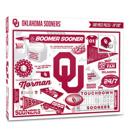 You The Fan Oklahoma Sooners Scrapbook Puzzle - 500 Piece