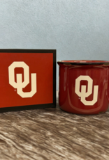 Evergreen OU Ceramic Rustic Camp Cup w/ Gift Box - 14oz