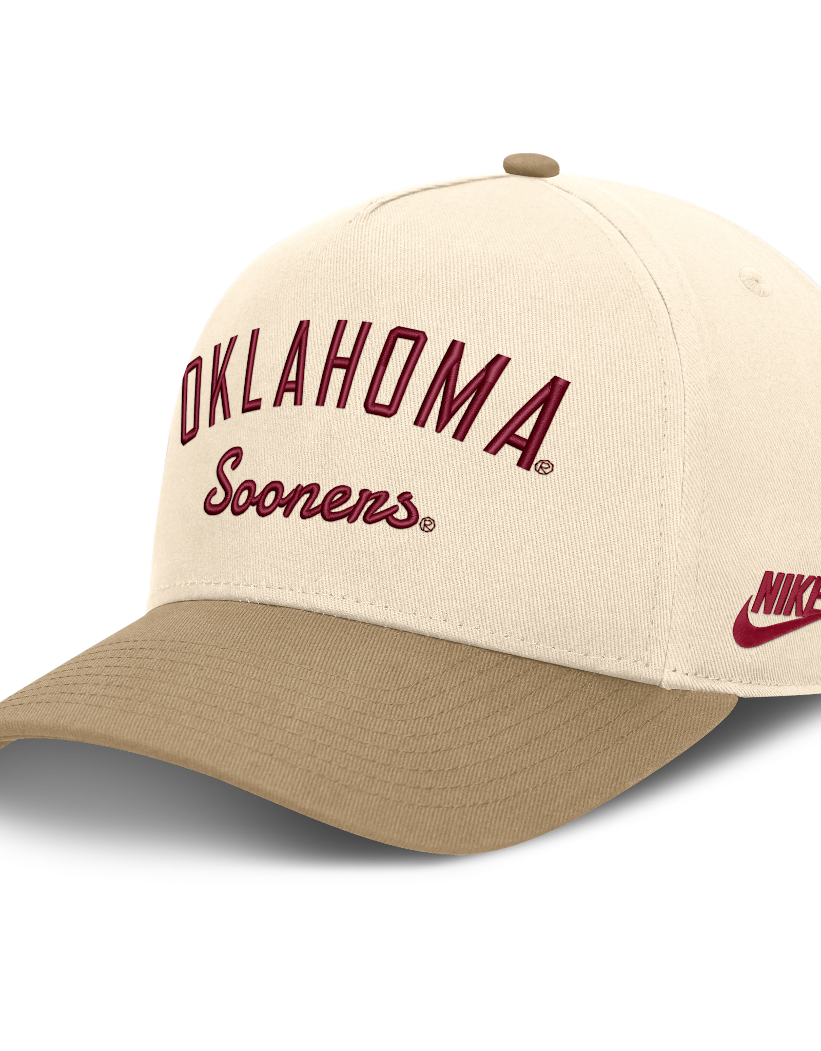 Nike Nike Oklahoma Sooners Legacy Natural Structured Rise Cap