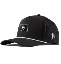 Branded Bills Branded Bills OU State Black 5-Panel Hat