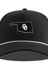 Branded Bills Branded Bills OU State Black 5-Panel Hat