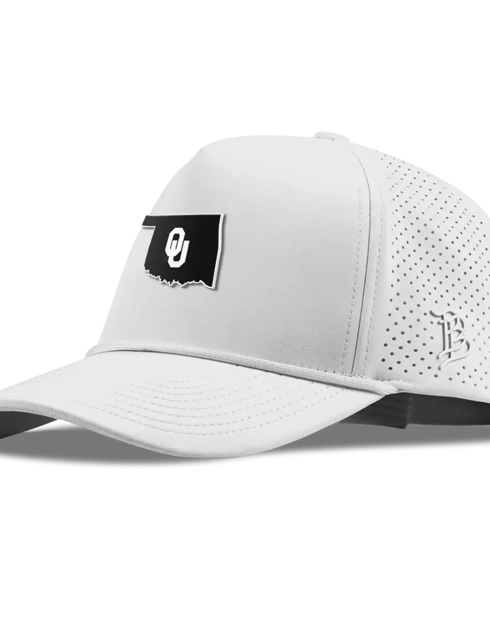 Branded Bills Branded Bills OU State White 5-Panel Hat