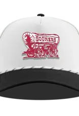 Branded Bills Branded Bills Schooner White and Black 5-Panel Hat