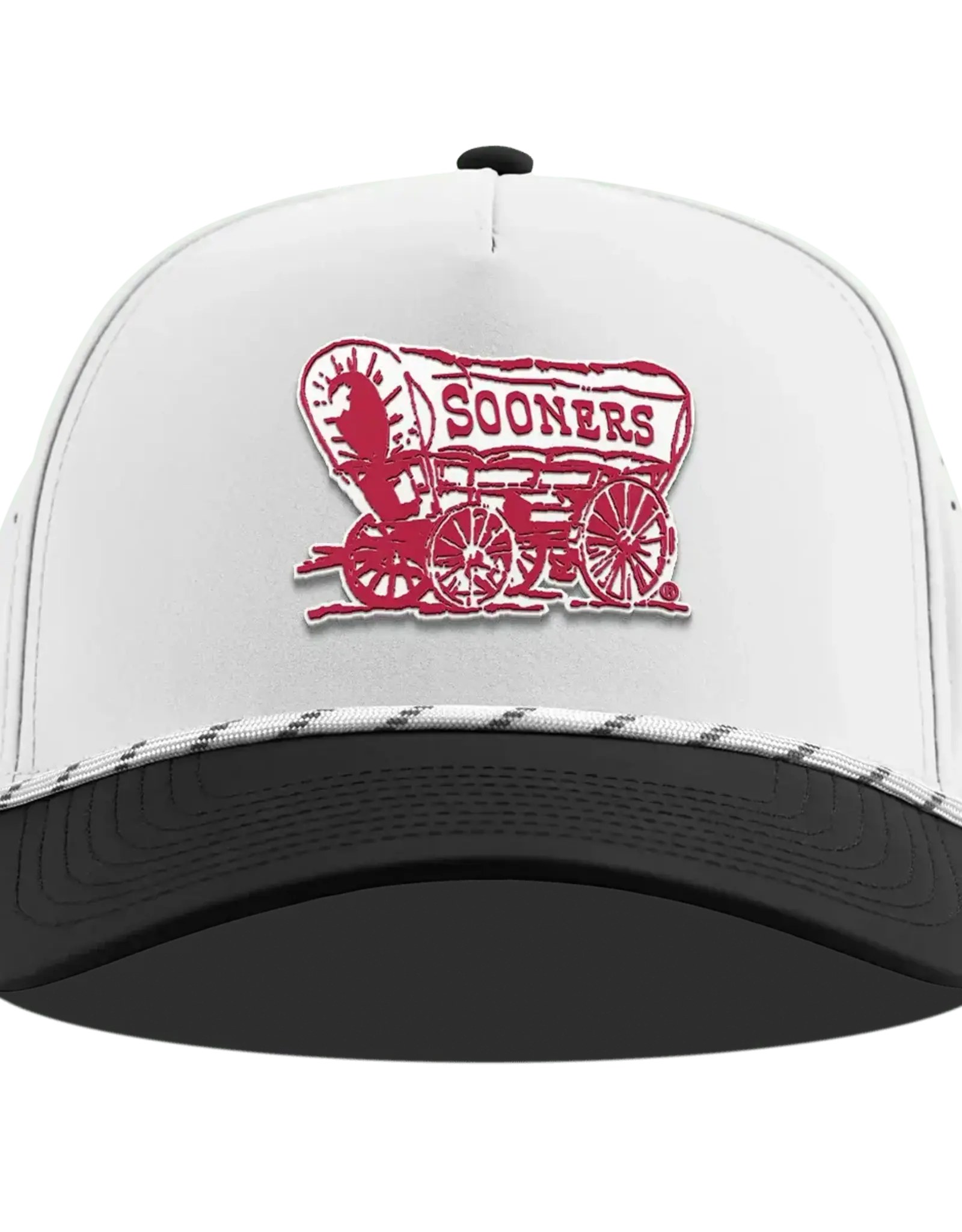 Branded Bills Branded Bills Schooner White and Black 5-Panel Hat