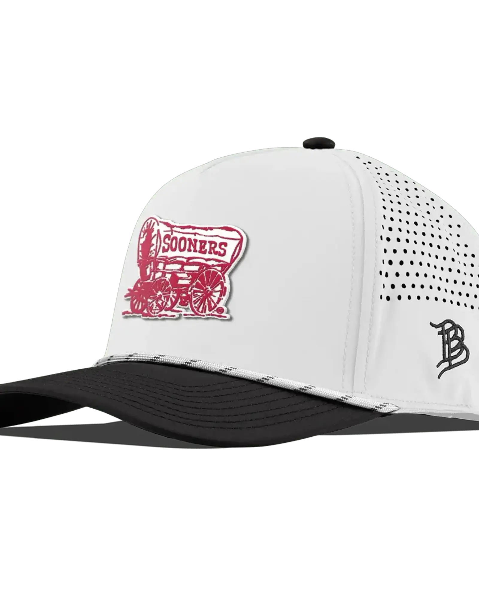 Branded Bills Branded Bills Schooner White and Black 5-Panel Hat