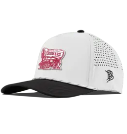 Branded Bills Branded Bills Schooner White and Black 5-Panel Hat