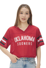 ZooZatz Oklahoma Cropped Mesh Jersey Tee