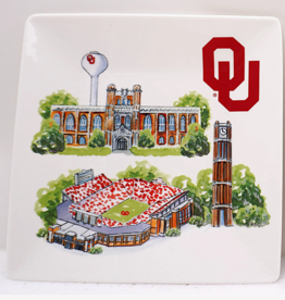 Valiant Gifts Oklahoma Landmark Ceramic Tray