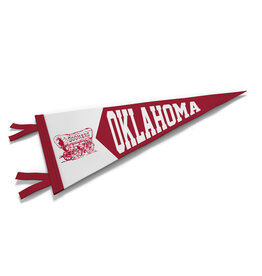 Jardine 7" x 18" Oklahoma Felt Pennant