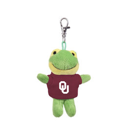 Jardine Frog With OU Tee Bag Charm