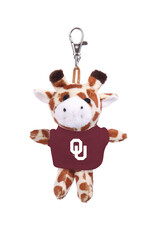 Jardine Giraffe With OU Tee Bag Charm