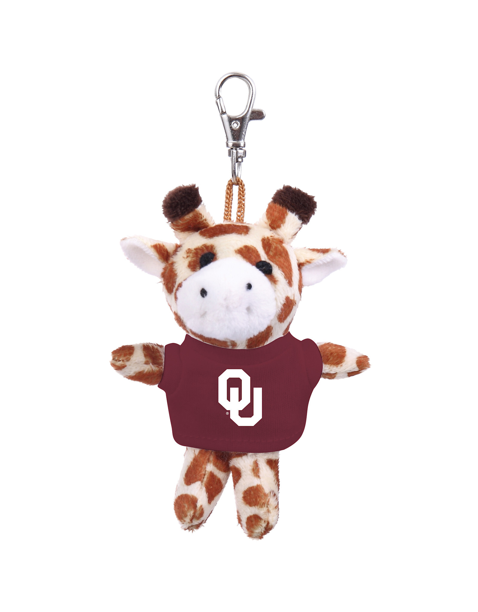 Jardine Giraffe With OU Tee Bag Charm