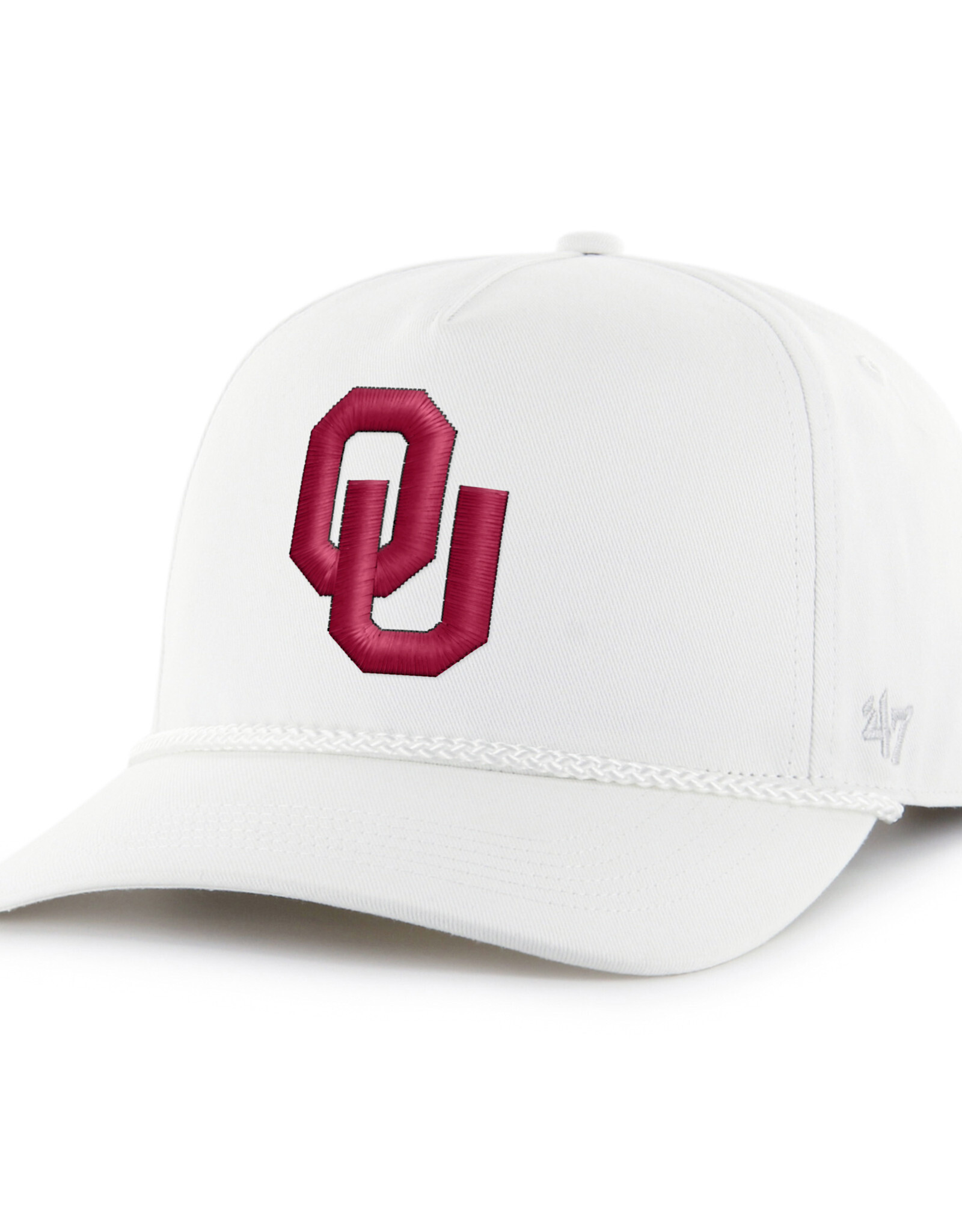 '47 Brand '47 Brand OU White Hitch Rope Hat