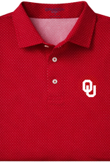 Bdraddy Men's OU Crimson Captain Cool Polo