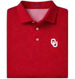 Bdraddy Men's OU Crimson Captain Cool Polo