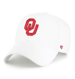 '47 Brand '47 Brand OU White Clean Up Cap