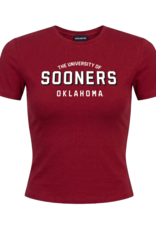 Hype & Vice University of OK Cotton Jersey Tee