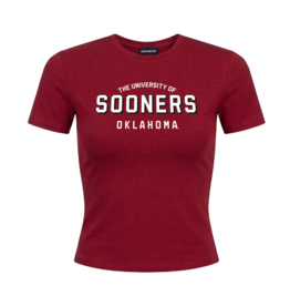 Hype & Vice University of OK Cotton Jersey Tee