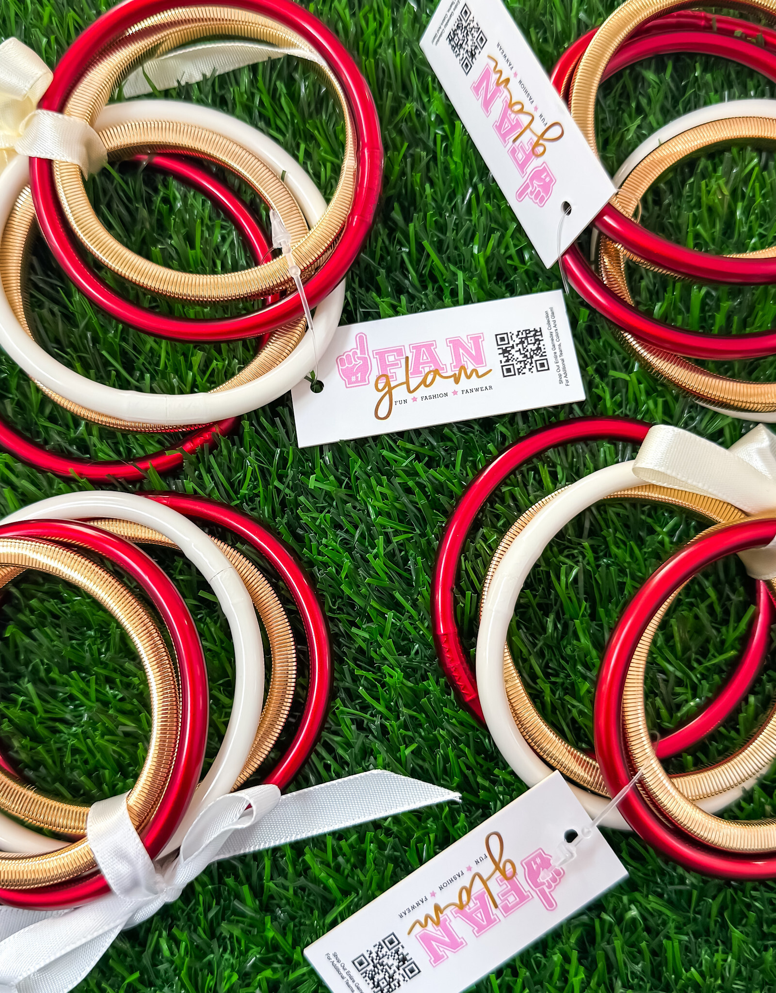Fan Glam Stack of 5 Game Day Jellies