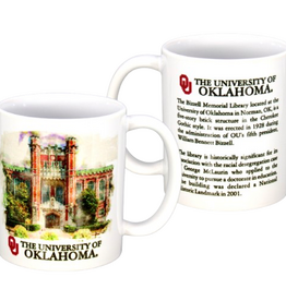Jenkins 11oz OU Landmark Watercolor Mug