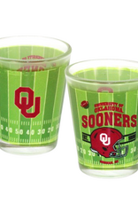 Jenkins OU Football Field Shot Glass