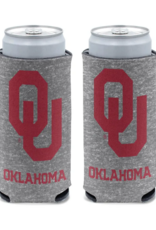 WinCraft 12oz OU Heathered Gray Slim Can Cooler