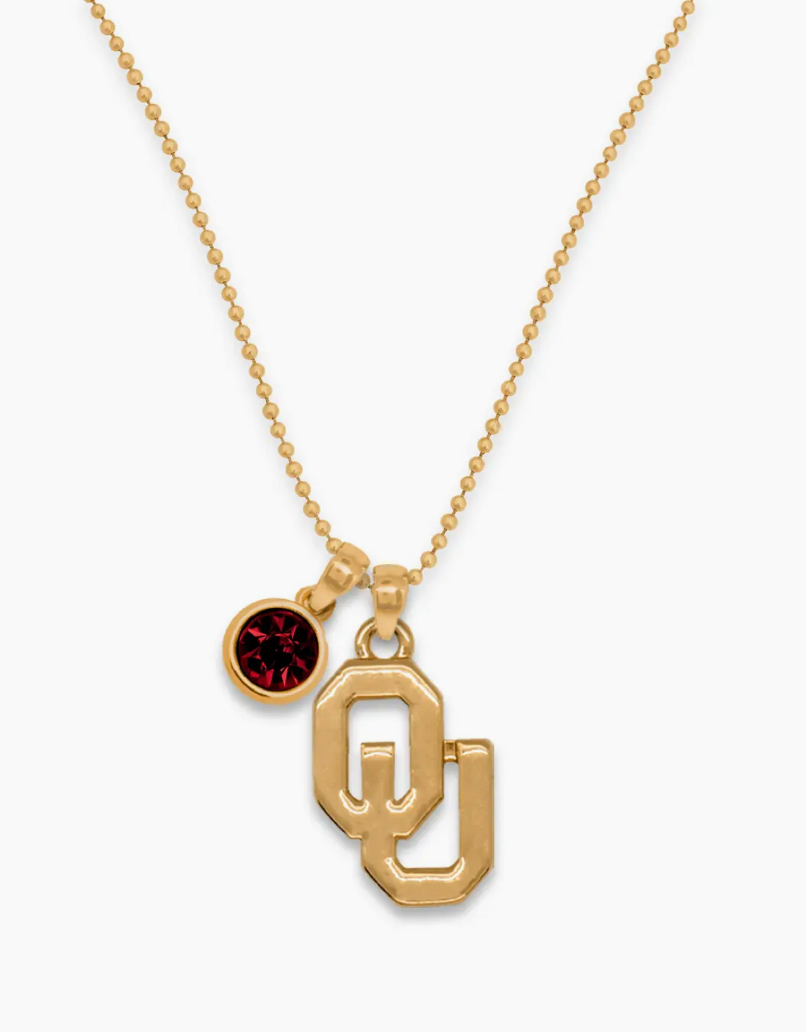 FTH Oklahoma Sooner Kendra Necklace