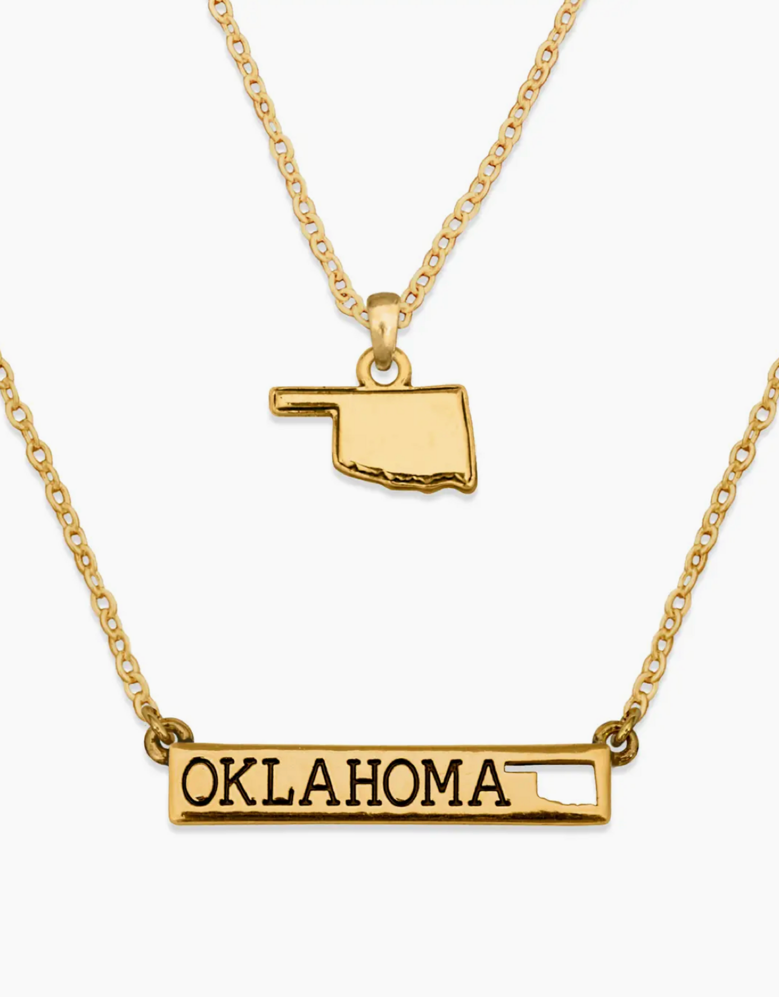 FTH Oklahoma Double Down Necklace