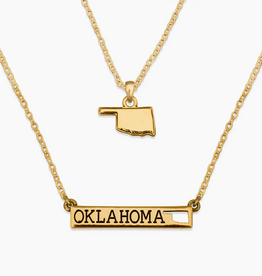 FTH Oklahoma Double Down Necklace