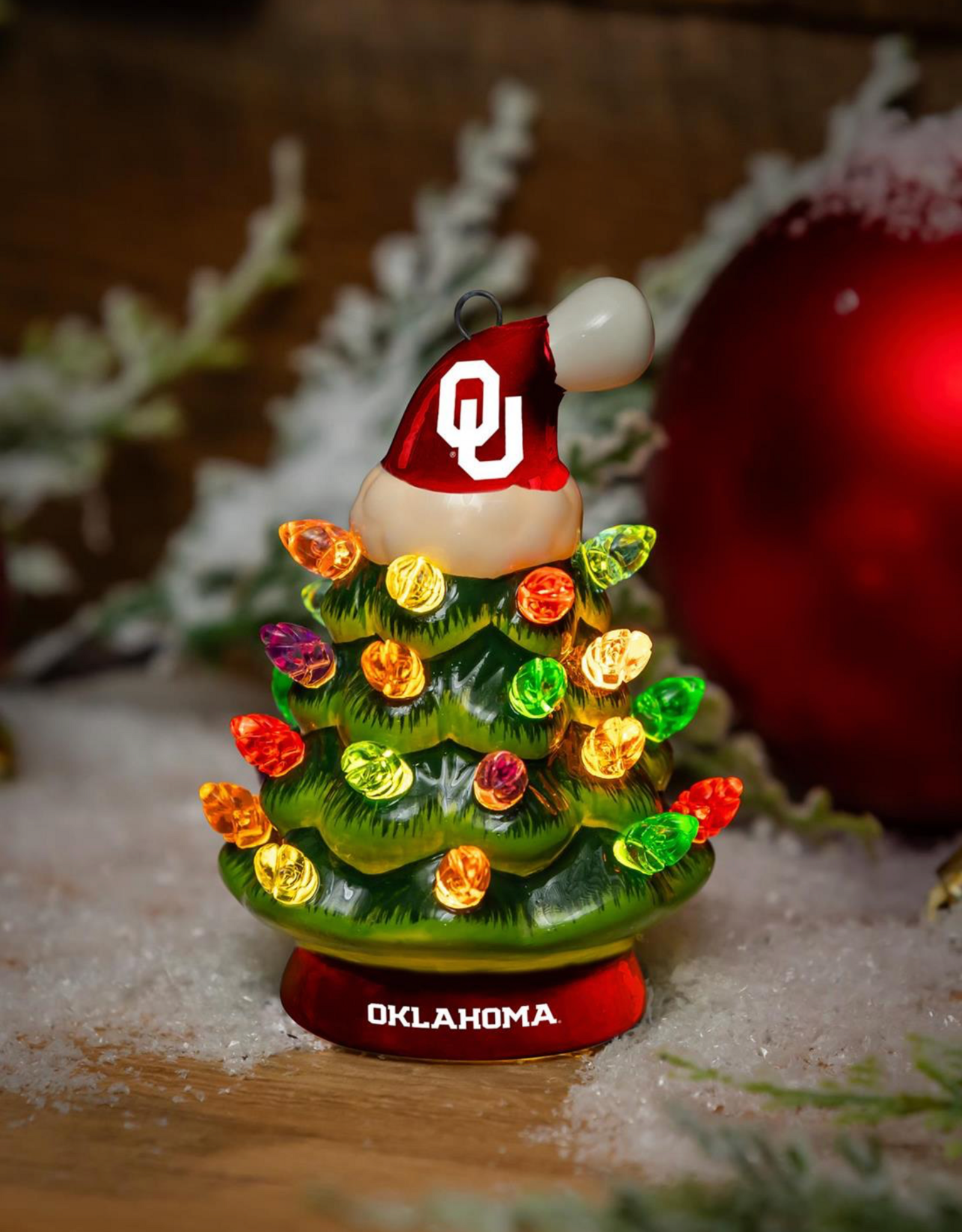 Evergreen OU 4" Mini LED Tabletop Christmas Tree
