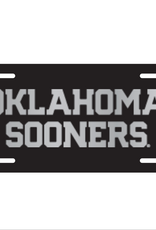 Spirit Products Spirit Stainless Steel Oklahoma Sooners License Plate