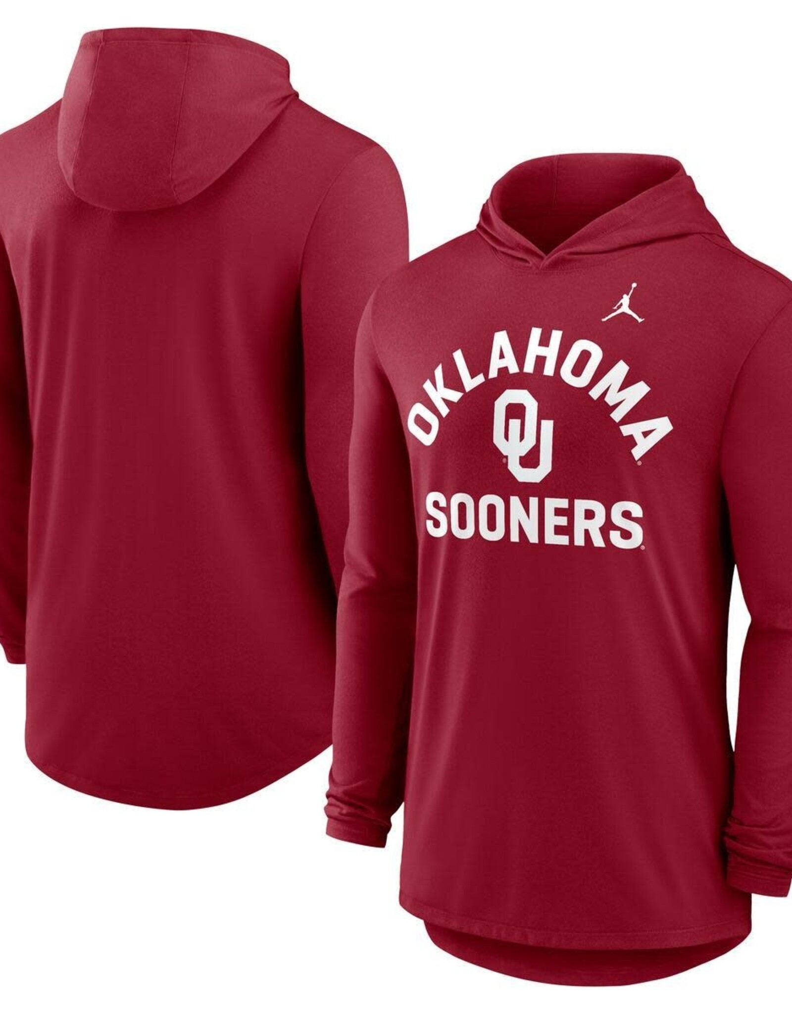 Jordan Jordan OU Crimson Flex Logo Hoodie